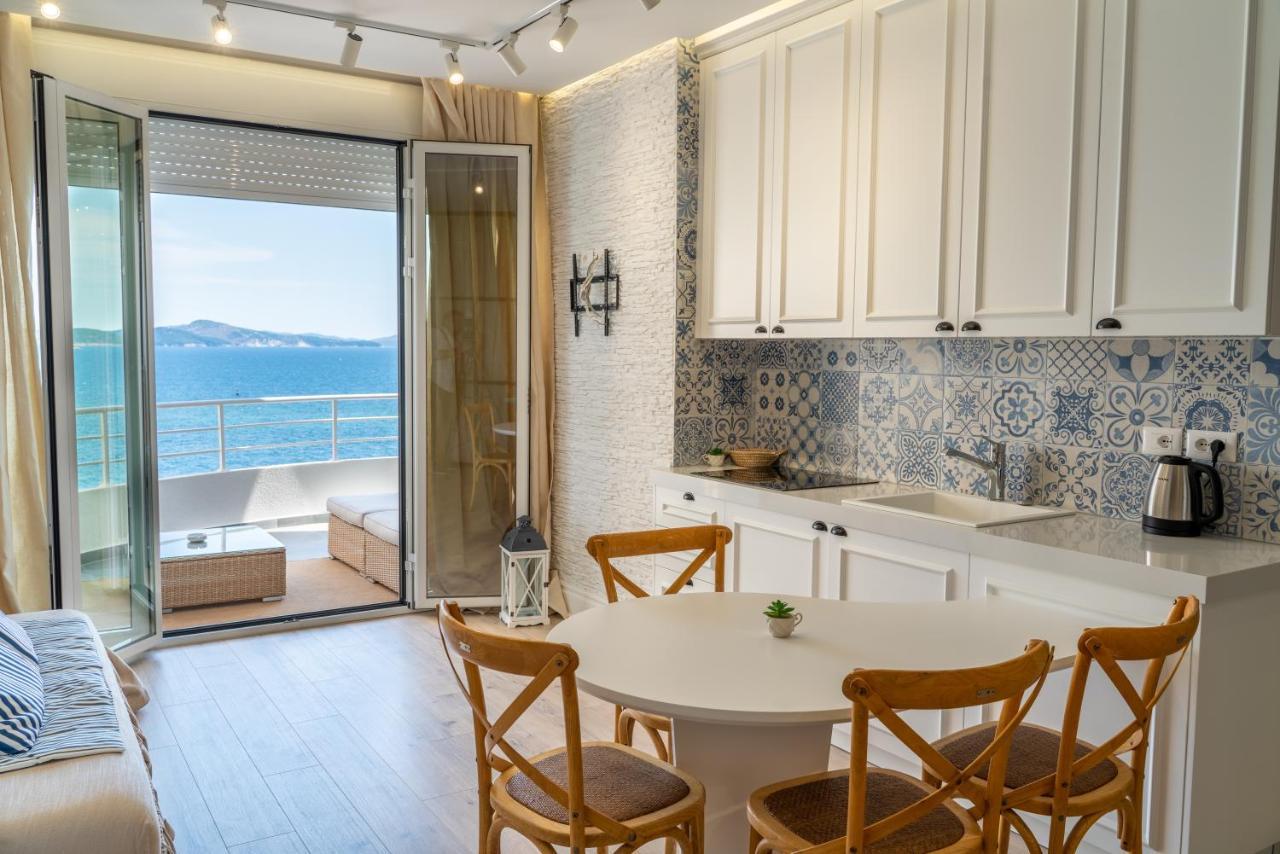 Limani Luxury Apartments Beachfront Sarandë Exterior foto